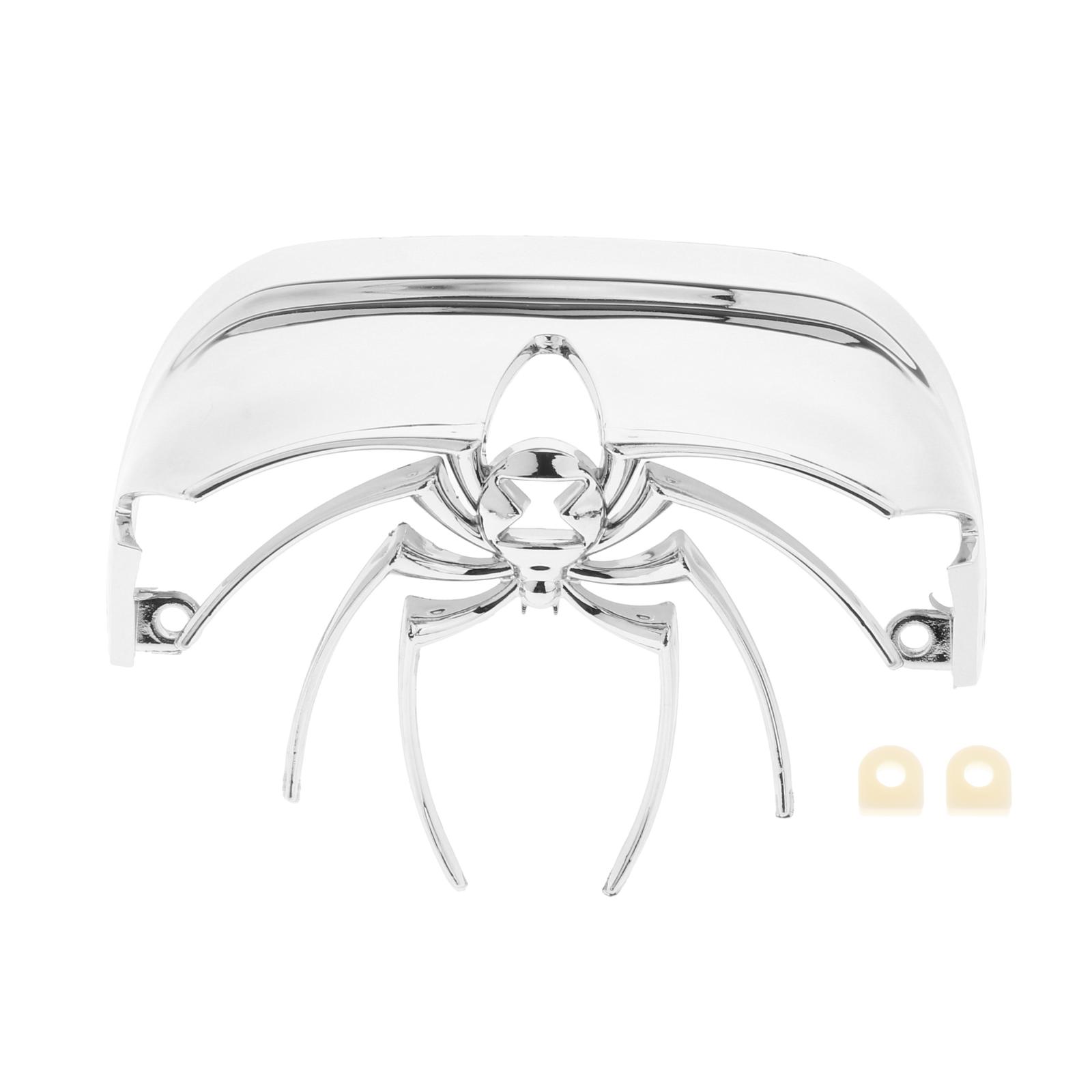 Chrome Spider Shaped Rear Tail Light Cover Motorbikes Interchange Supplies for Harley 1973-2010 FLSTS FLSTSC FLSTN FXSTD Series