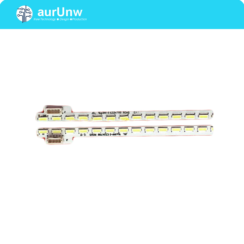 Strip para 4c-lb490t-yh4b Peças Lote Frete Grátis Led Backlight Tcl-odm-x4-49-96 96leds 536mm 100% Novo Original 10 - 1 Cheap Contas iluminadas