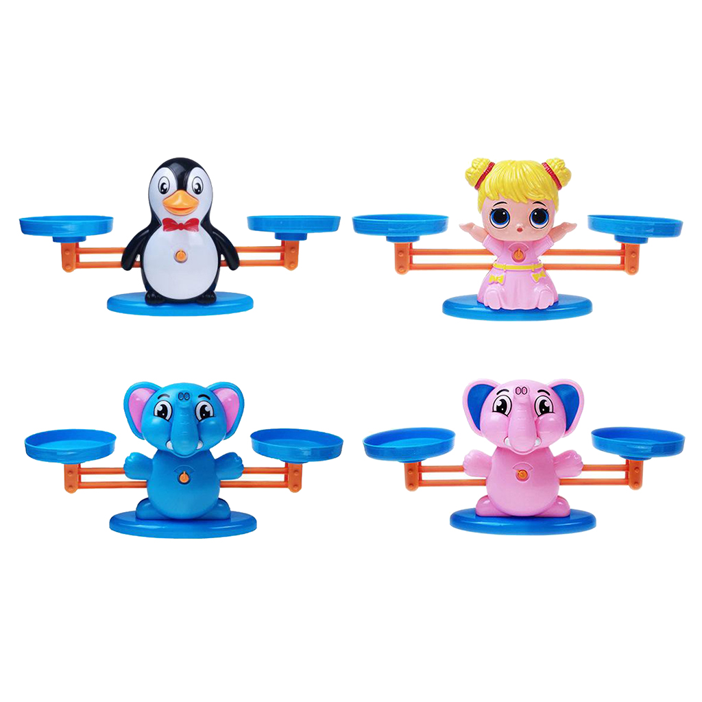 Balance Toy Mathematics Game Intellectual Development Early Learning Math Number Balancing Scale Play Set Gift