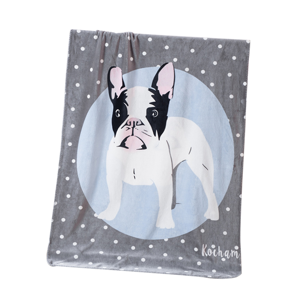 Fleece Kids Baby Warm Floor Play Mat Throw Blankets Summer Quilt Sofa Mats
