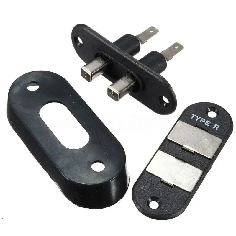 1Set P-3 Black Sliding Door Contact Switch Kit for Van Central Locking Systems Car Alarm Accessories