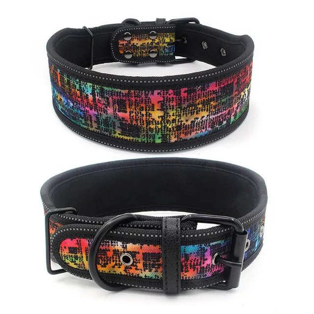 11 Colors Reflective Adjustable Dog Collar Belt Puppy Necklace Dog Neck Strap For Small Big Chihuahua Teddy Bulldog Pet Supplies