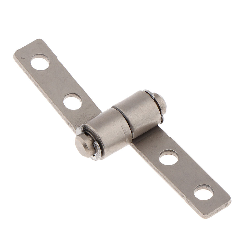 Torque Type Friction Positioning Hinge Silver 3.3mm Hole 0.1N 4-hole Right