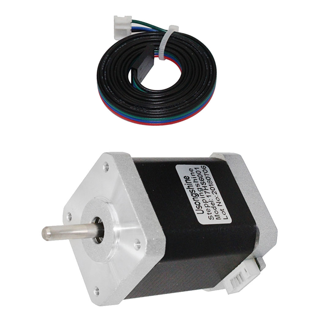 17 Bipolar Stepper Step Motor 0.8N.m 12V 4 Wire for CNC/Printer 17HS6001