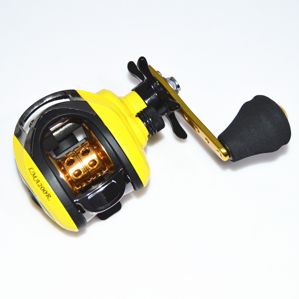   Fishing Reel Metal   Wheels Fishing Vessel Reel Line 4+1BB Anti-Seawater Stainless Steel Bearing