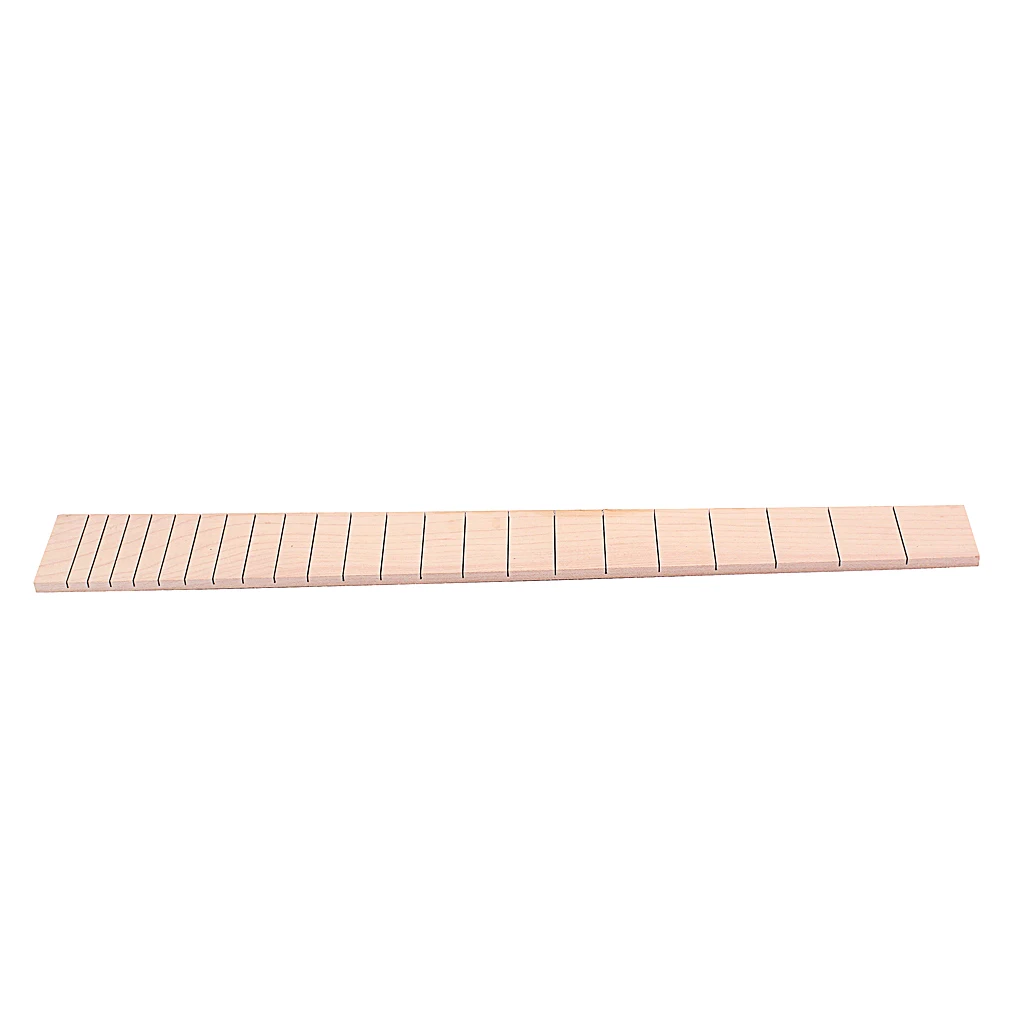 Maple 22 Fret Guitar Fingerboard Without Fretwire Guitar Replacement Parts
