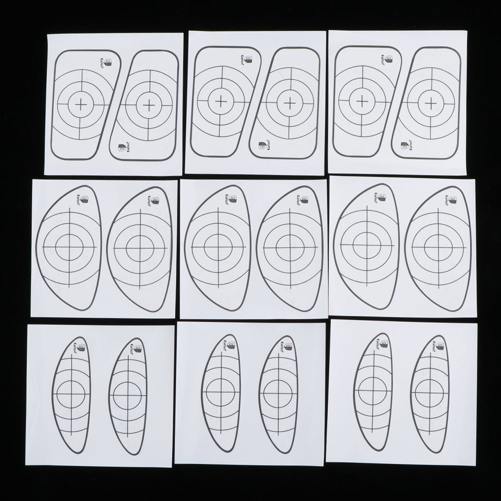 9pcs  Labels  Stickers Golfer Swing Trainer Training Aids Accessories for Irons Woods Swing Trainer