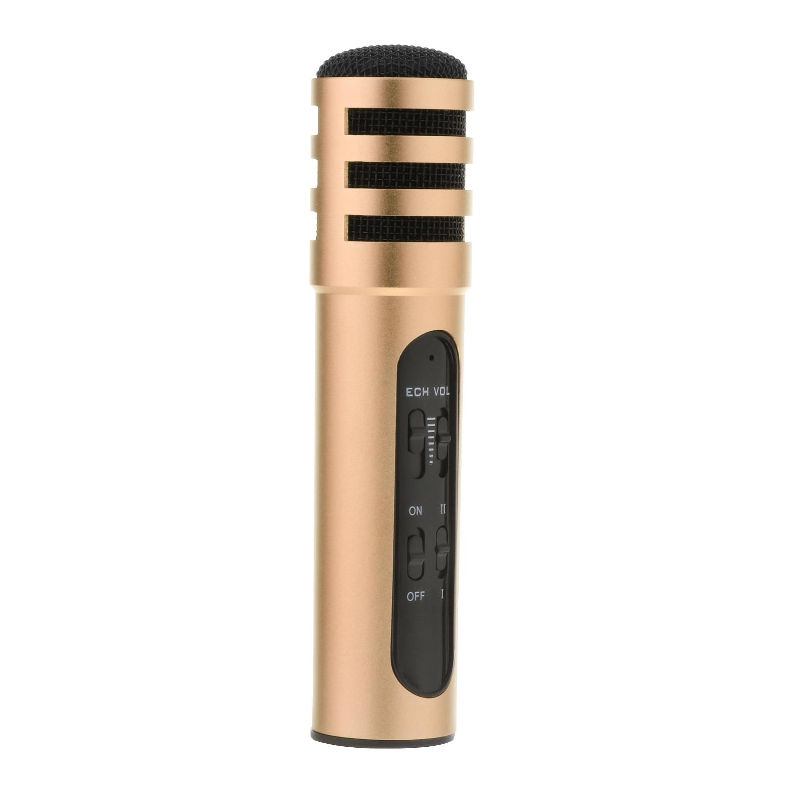 Handheld Microphone Karaoke Microphone Stand Condenser Phone Tripod Wireless Microphones Mic Microphone Systems