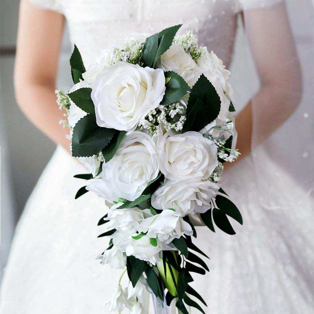 Bouquet of Flowers Romantic Weddings Colorful Artificial Wedding Bouquet