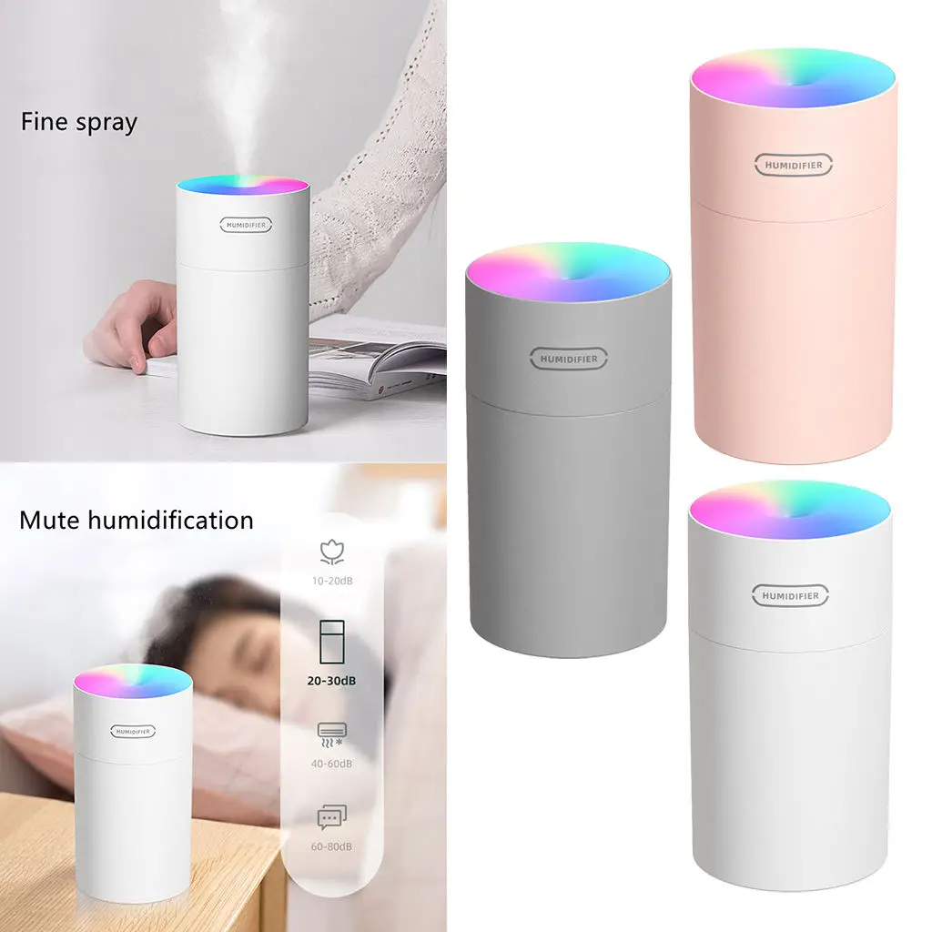 Humidifier Air Portable Usb Diffuser Mist Mini Purifier 7 Color