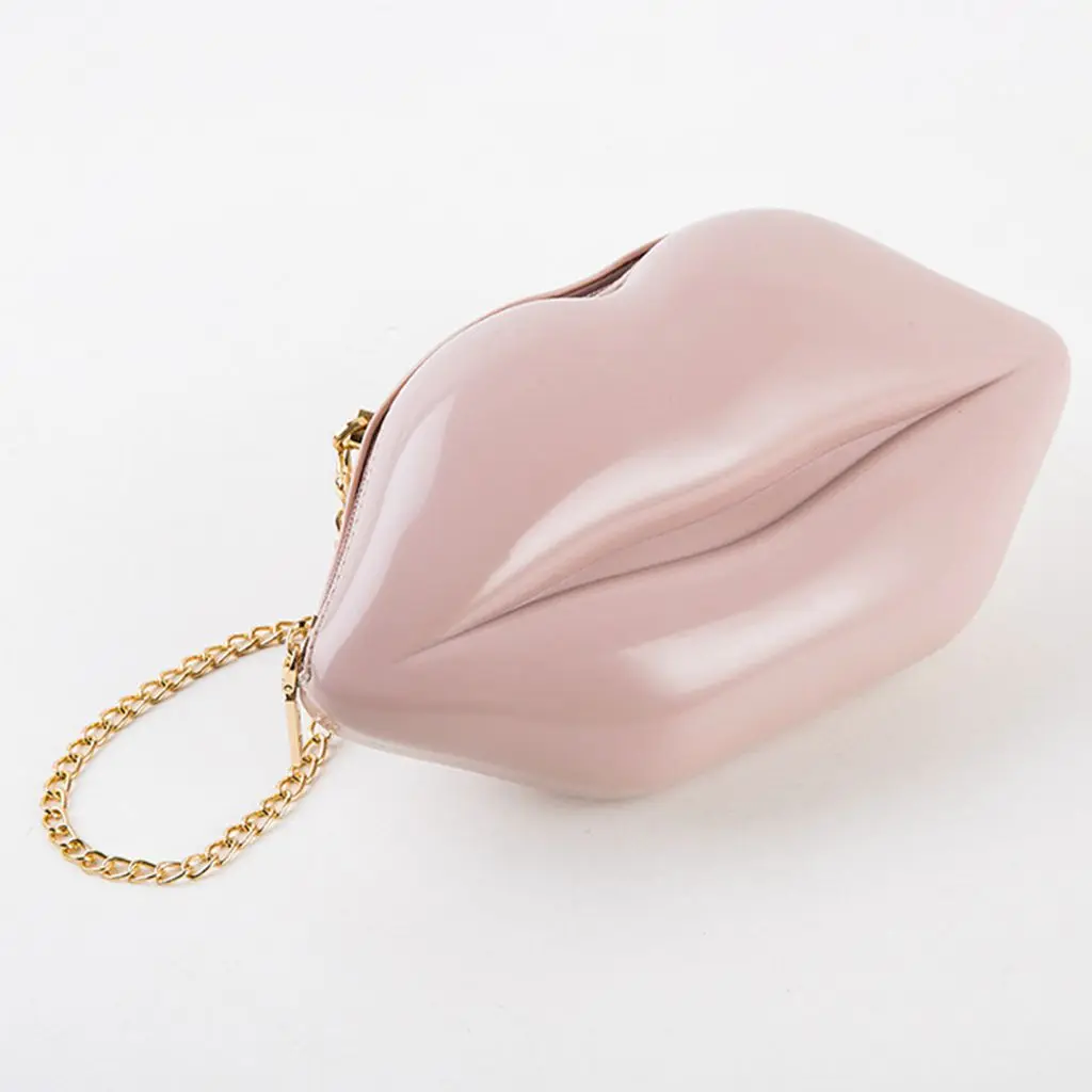 Jelly Melissa Club Women Messenger Bags 2021 New Fashion Chain Lips Small Handbag Super Purse Female Wild Mini Shoulder Bag