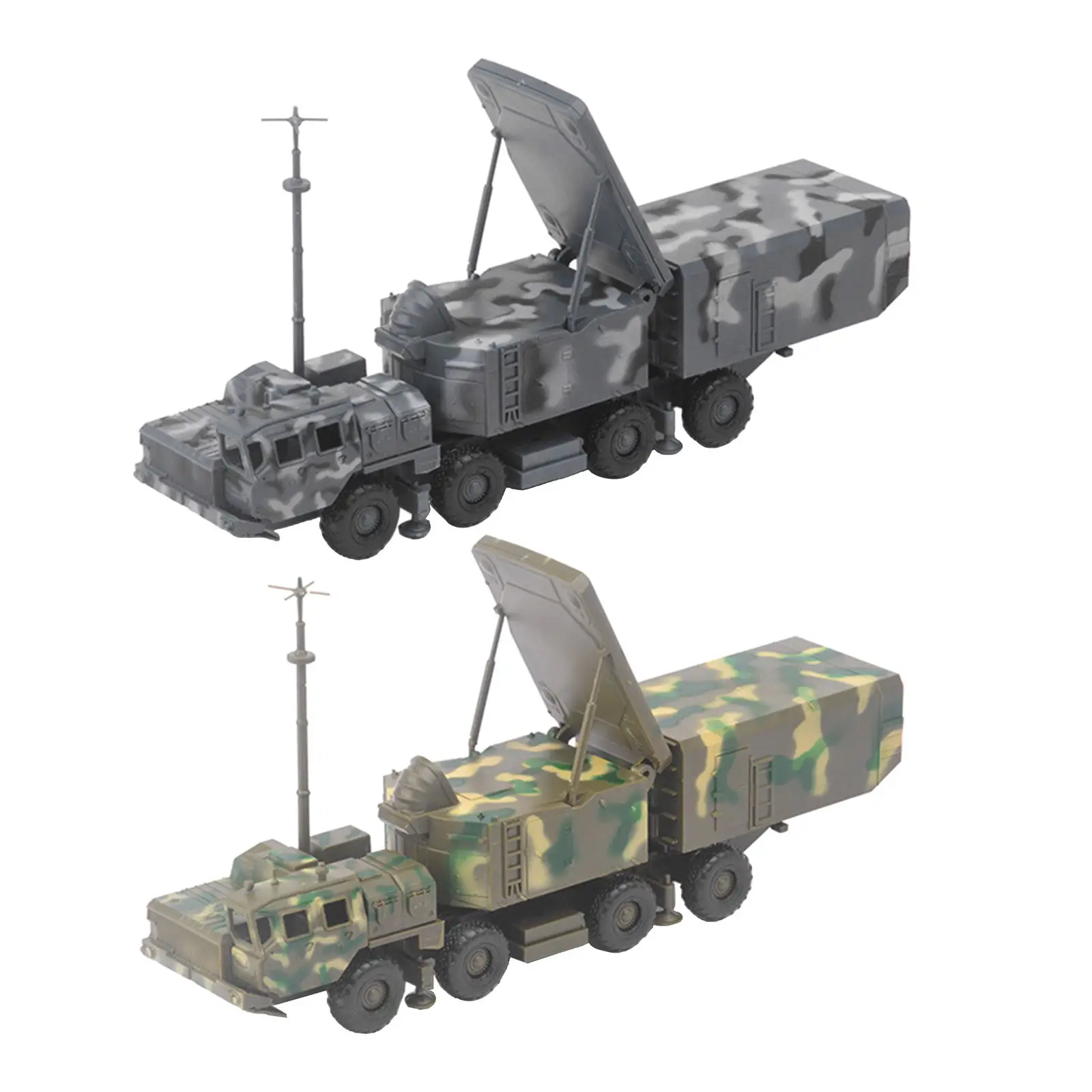 1/72 S300 Surface-to-Air Missile Vehicle Model Car Model Toy Gift Sand Table Toy