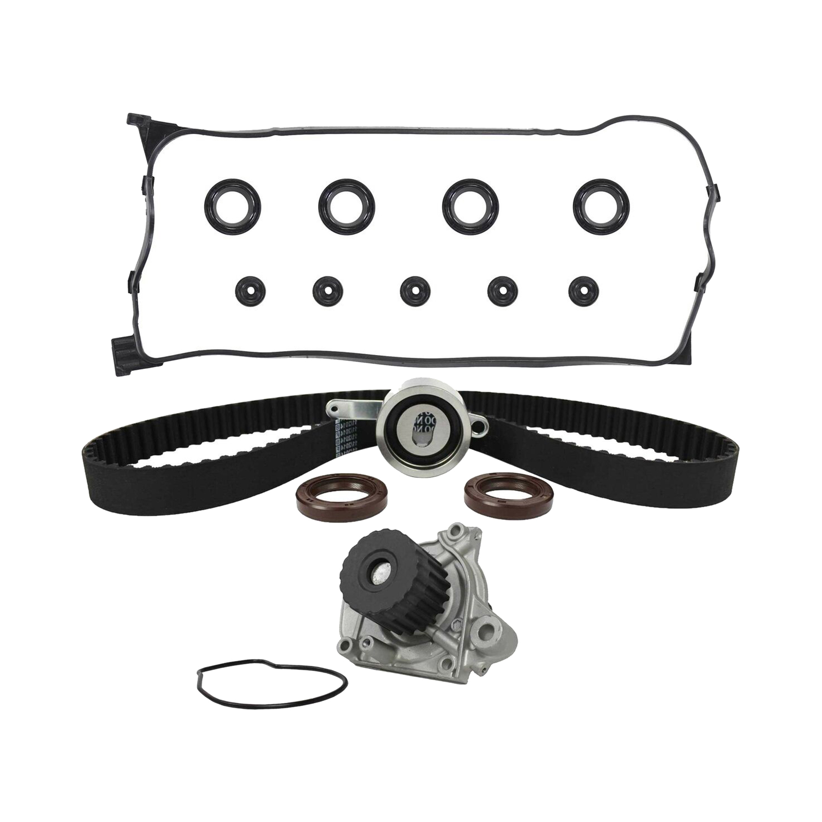 New Timing Belt Water Pump Valve Cover Kit Fit for Honda Civic Del Sol 1.6L SOHC 1996-2000 Easy to Install