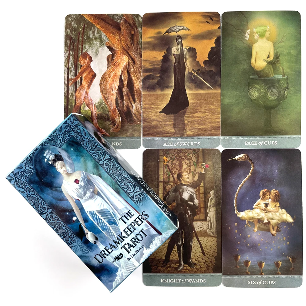 Classics Article New 2021 Style The Dream Keepers Tarot High Quality Special Board Games Oracle Tarot Cards with PDF Guide Book