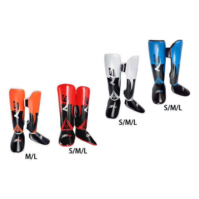 Shin Guards Muay Thai Training Martial Arts Kickboxing Boxing Shin Instep Guards