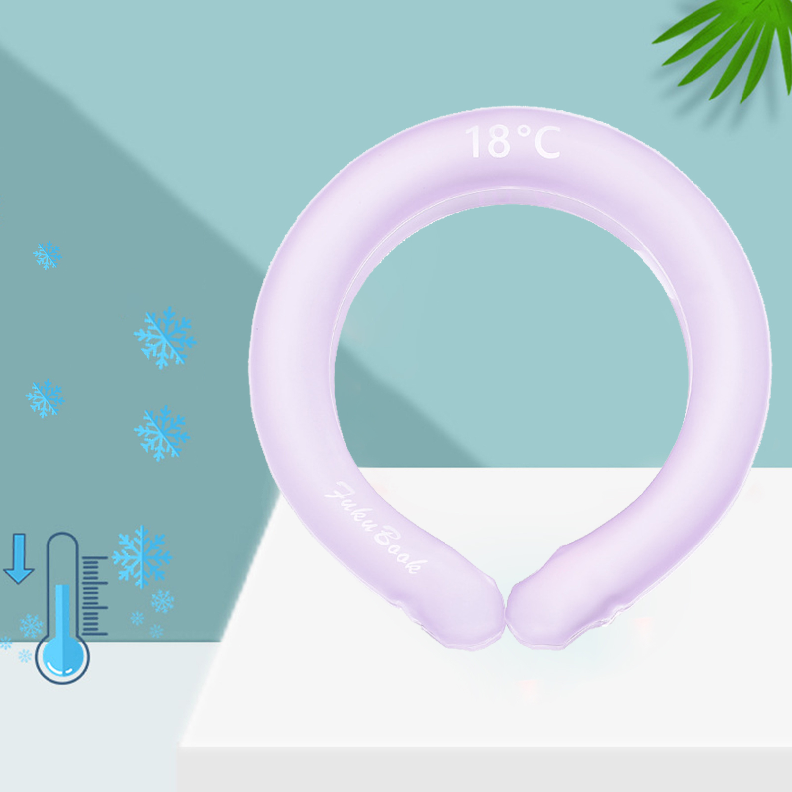 Neck Cooling Tube Neck Cooler Wraps Hands Free Reusable Camping Outdoor