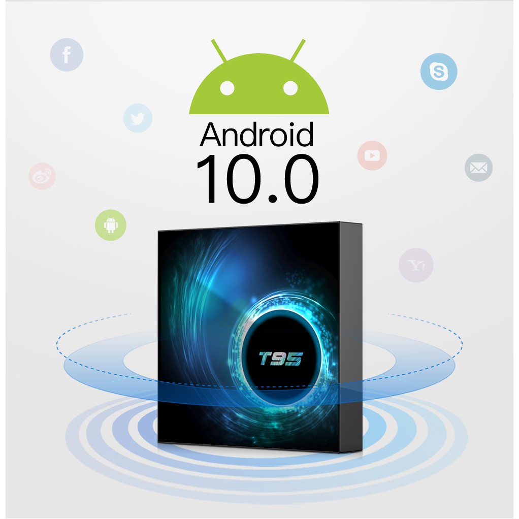 Title 5, Android 10.0 TV Box Android 10 OTA BT5.0 6K Med...