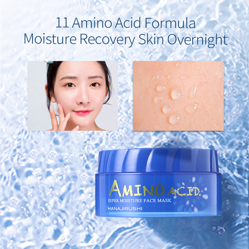 Best of HANAJIRUSHI Amino Acid Face Moisturizing Mask Washing Free Moisturizer Hydrating Facial Mask Skin Care Sleeping Mask 80g, 220g Reviews & Tips