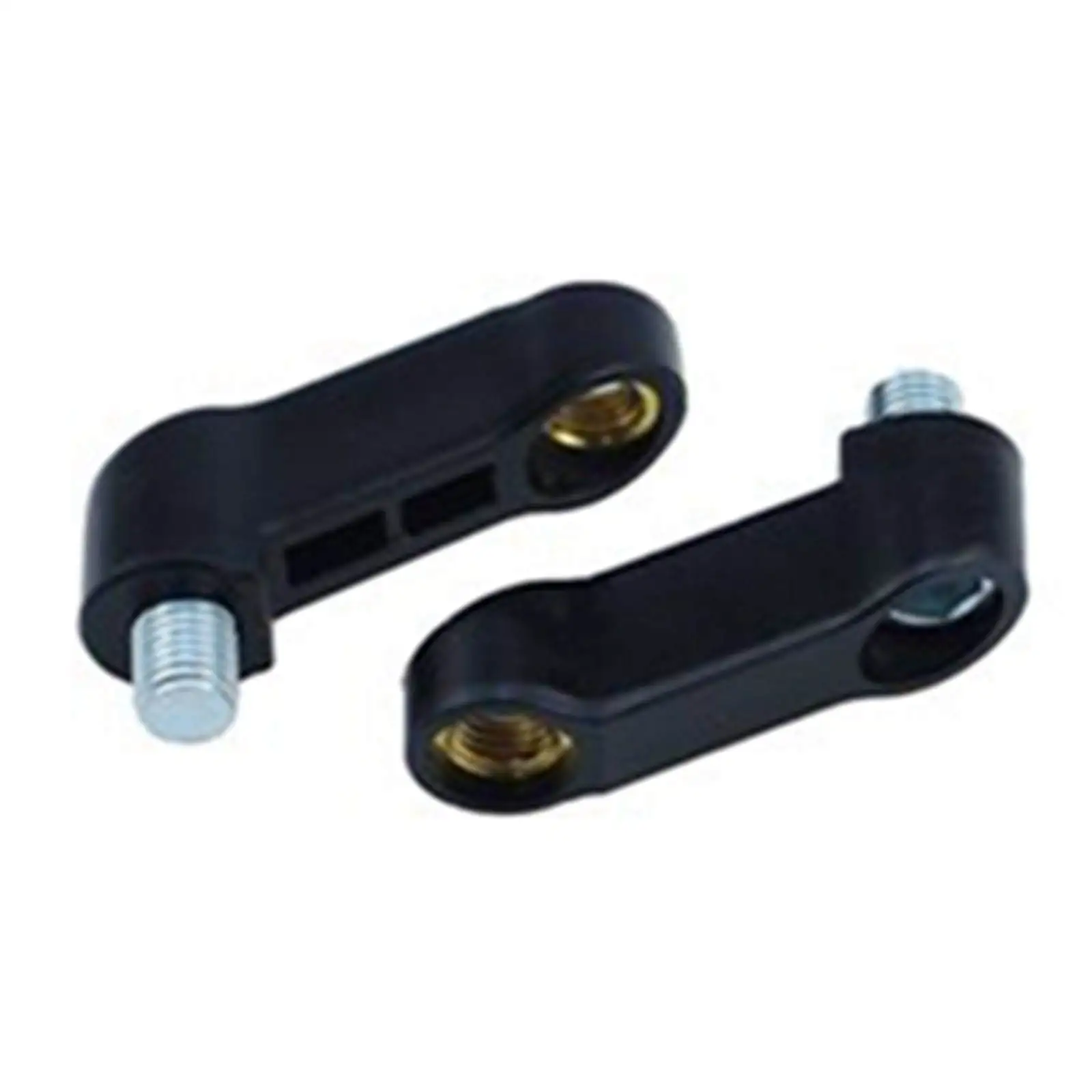 Universal 10mm Motorcycle Mirror Mount Riser Extender Adapter Bracket