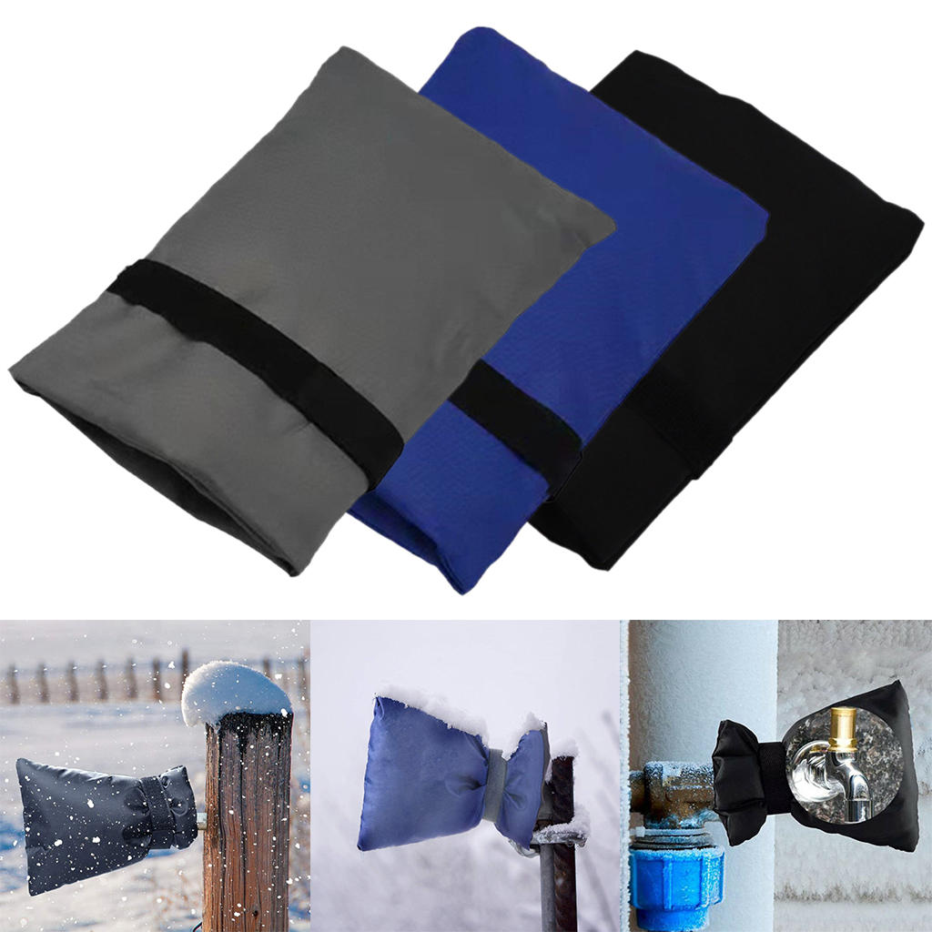 Waterproof Faucet Cover, Heat Preservation Thickened Reusable Oxford Cloth Protector Faucet Socks Spigot Cover for Winter Garden