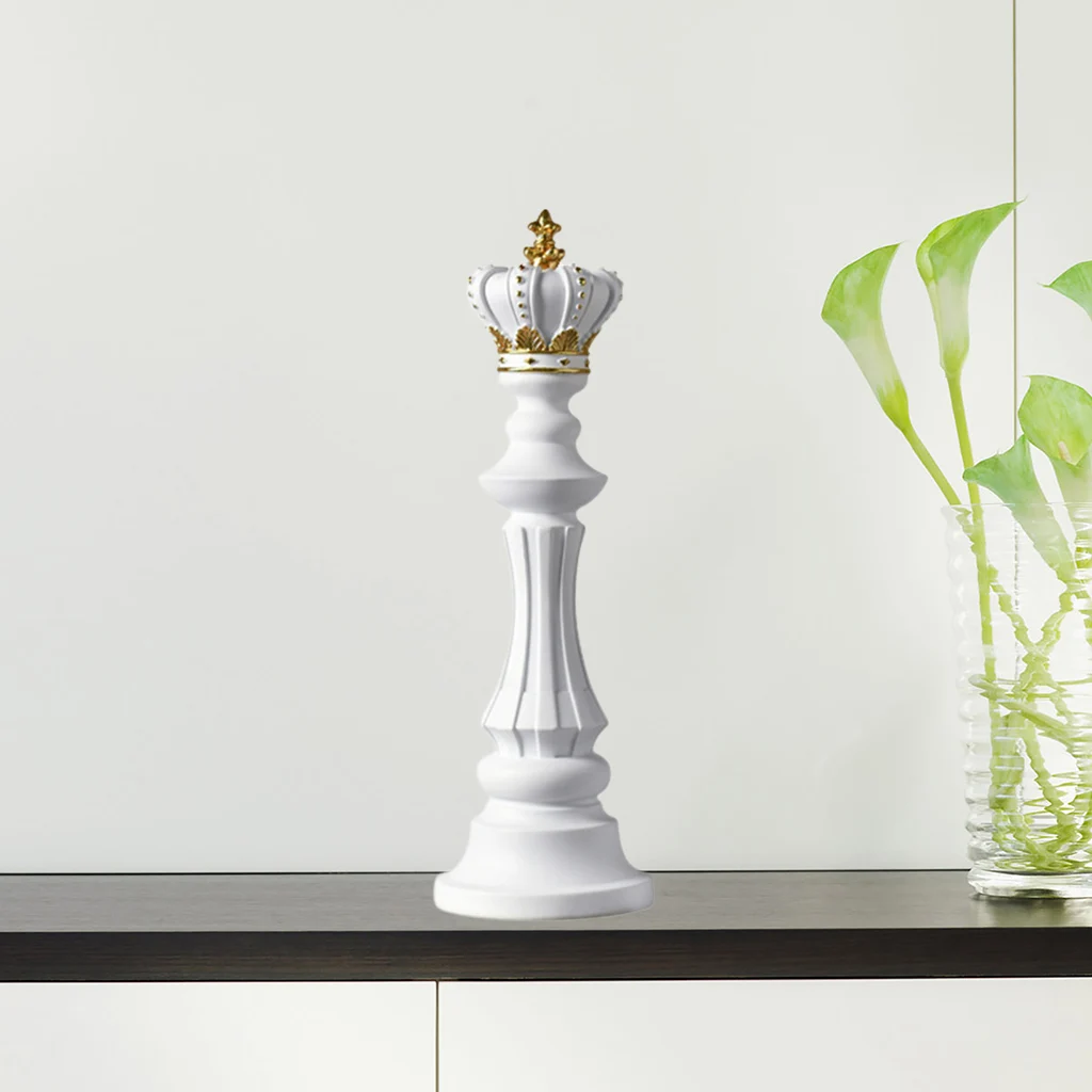 Creative Chess Pieces Statue Collectible Home Decor Art Decoration Gift
