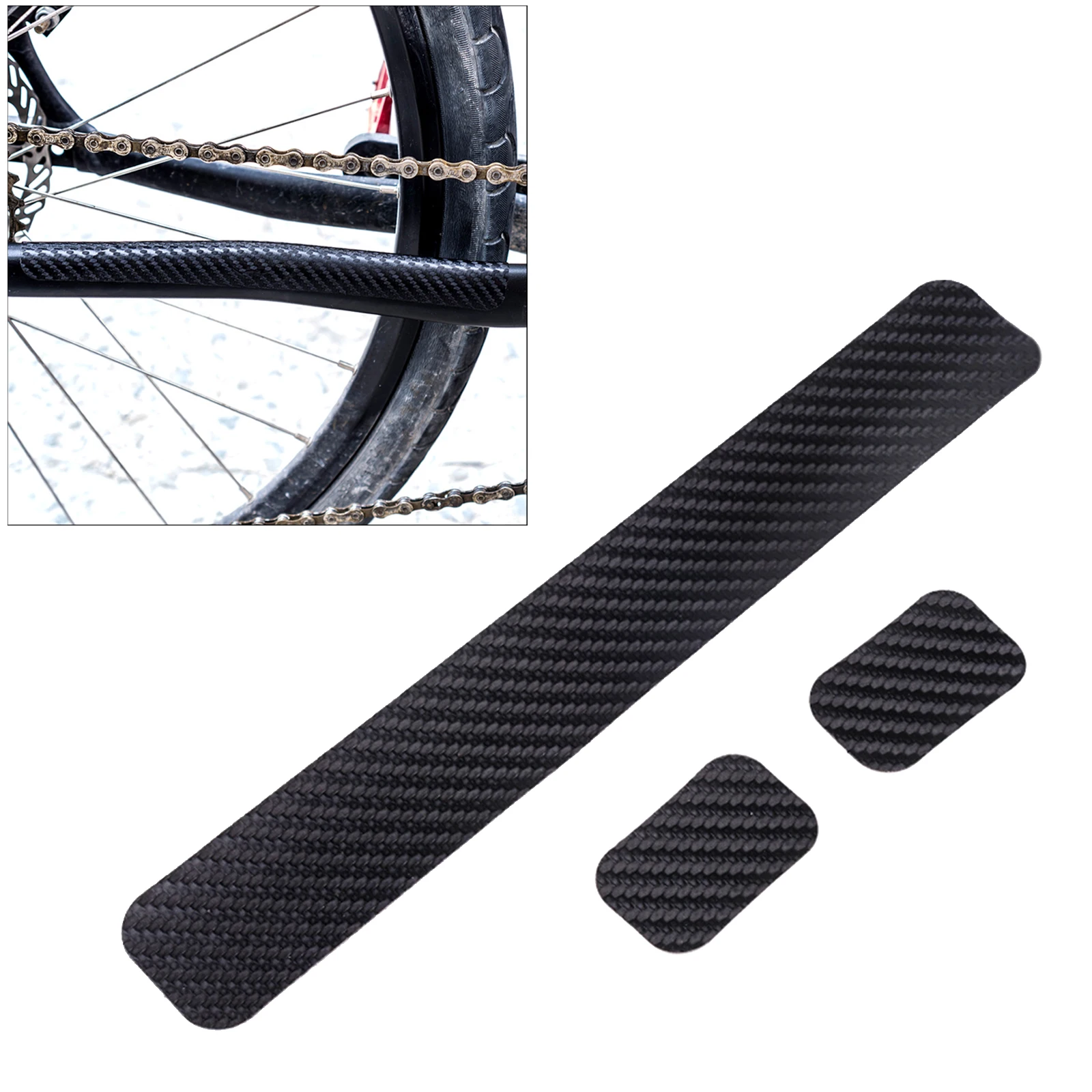 Anti-rust Bicycle Frame Chain Protector Cycling Mountain Bike Chain Protection Guard Protective Equipment