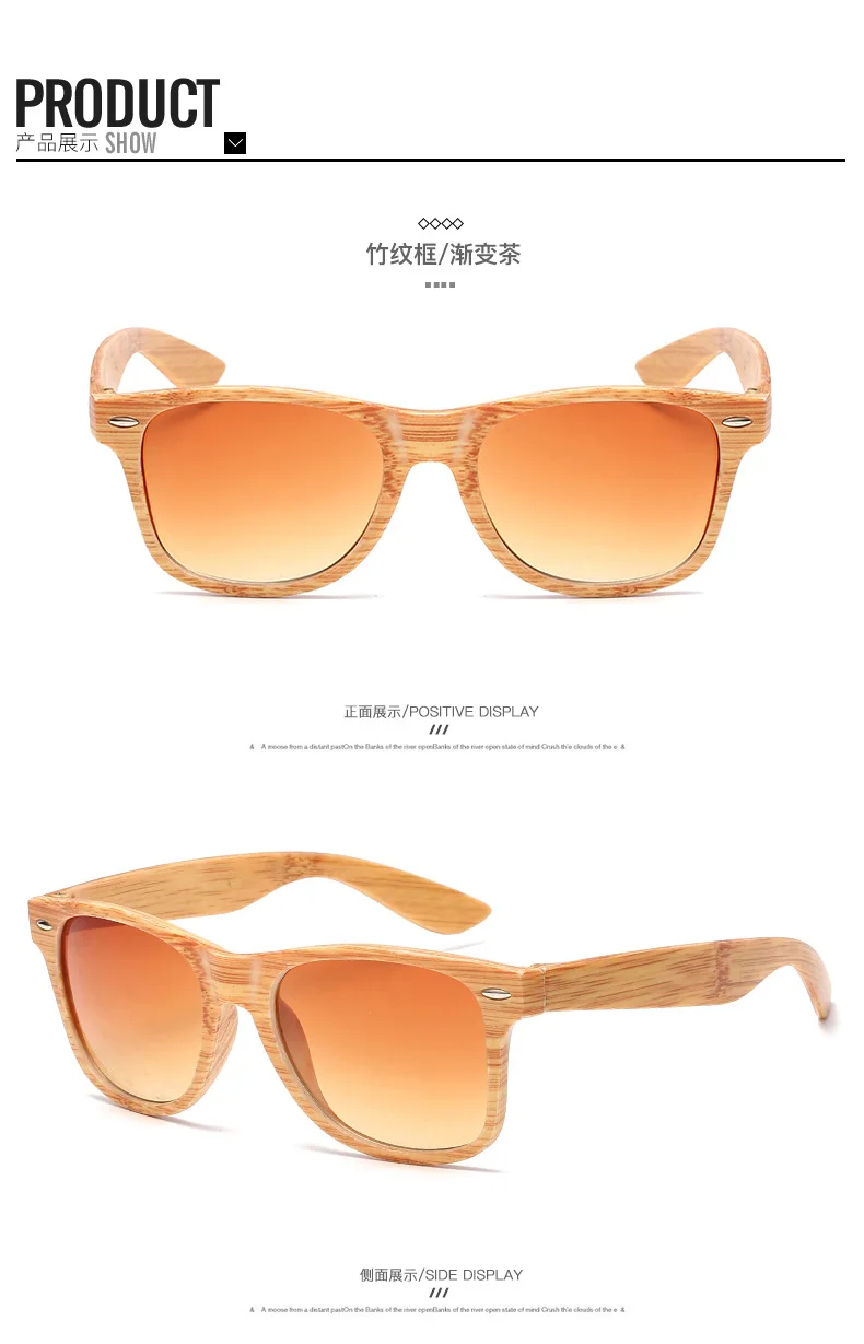 2022 Wood Sunglasses Men women square bamboo Women for women men Mirror Sun Glasses retro de sol masculino Handmade womens ray bans