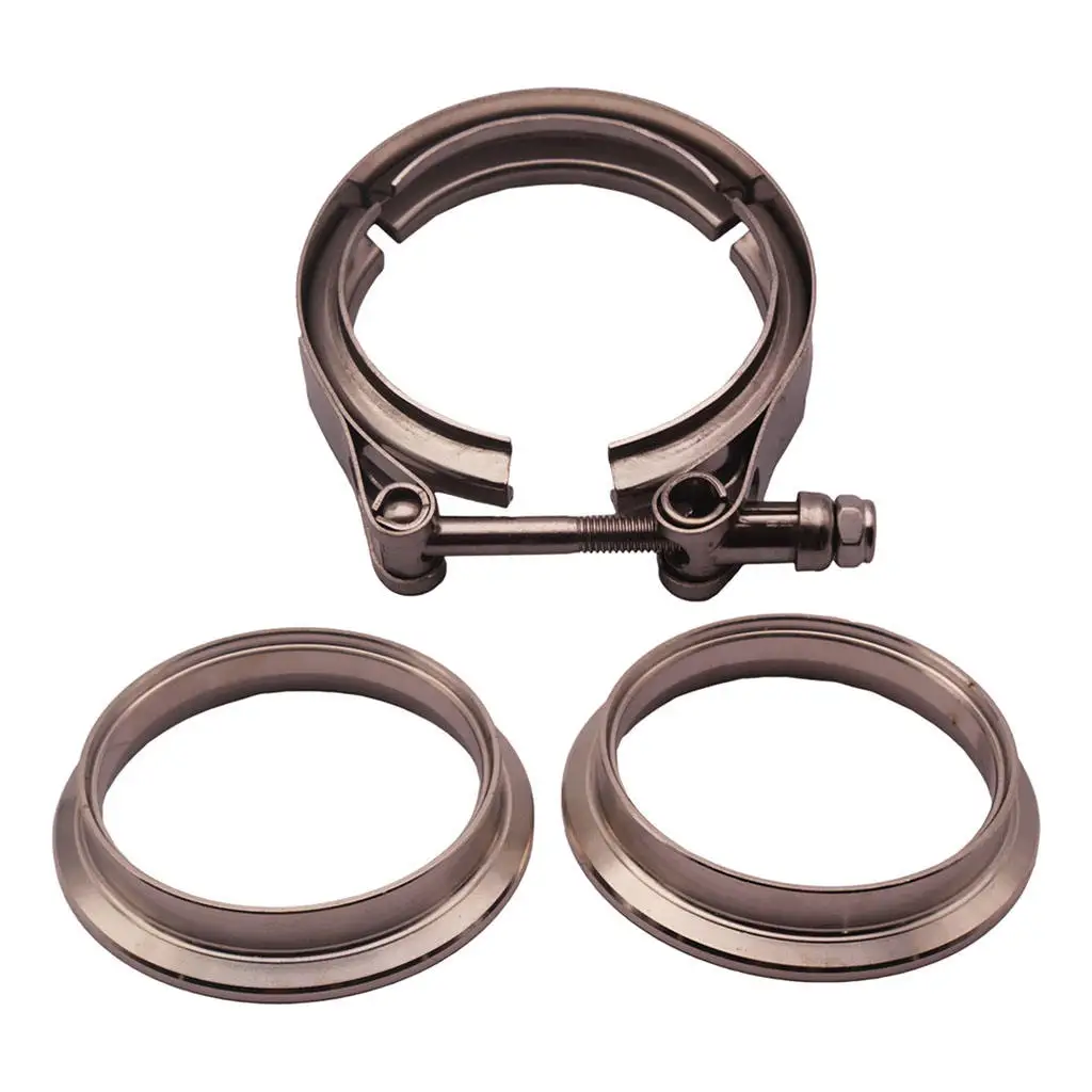 2.5`` Auto V-band clamp kit for Turbo Exhaust pipes Turbo Downpipe Exhaust