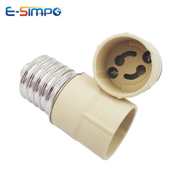 2pcs E40/E39 Mogul Base To PGZ(X)18 Light Socket Adapter HID
