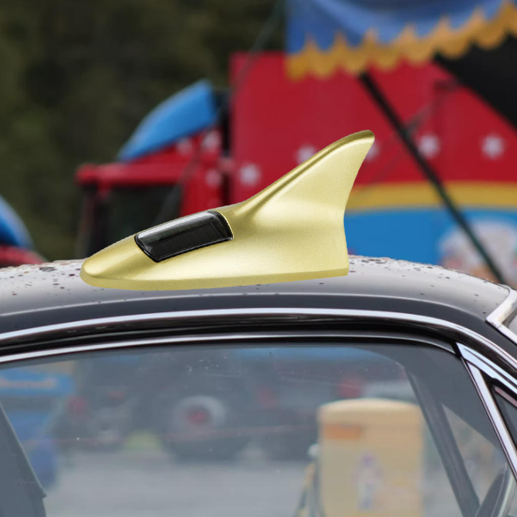 Shark Fin Warning Light 4 Colorf Decoration Roof Antennas Fit for Car