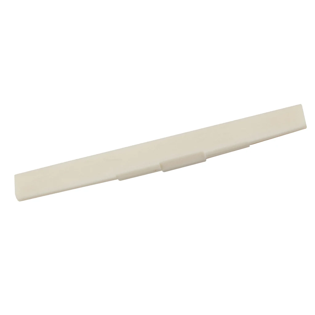 80mm Natural Buffalo Bone Saddle for Classical Guitar Parts Guitar Accessory