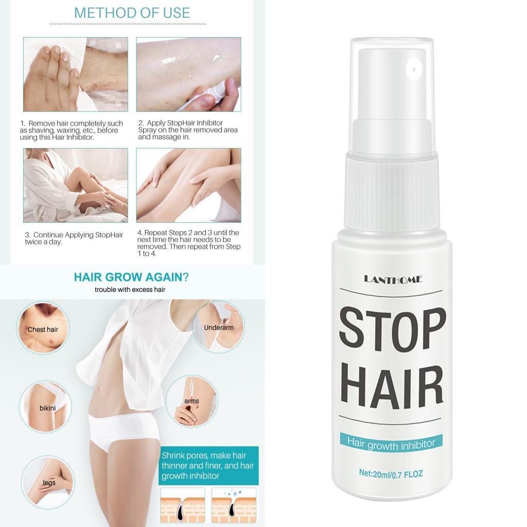 Hair Removal Spray Liquid Hair Growth Inhibitor Men Women Tools