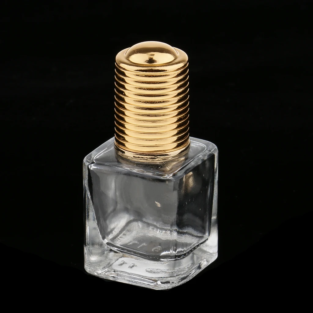 Portable Makeup Perfume Bottle, 8ml Glass Essential Oil Aftershave Empty Bottle,