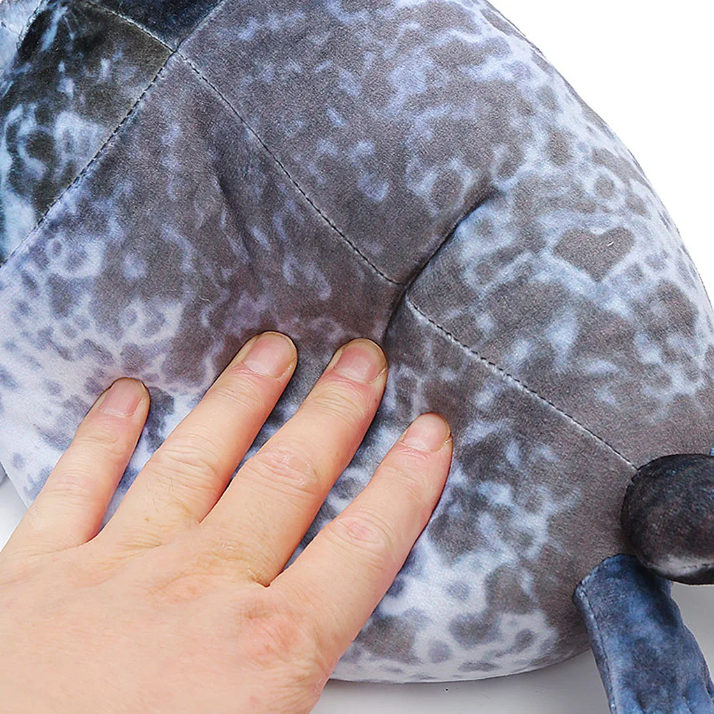 Seal Stuffed Jumbo Giant Large Animal Plush Pillow Toy Soft Doll 20cm Gray