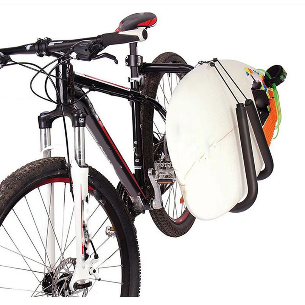 Adjustable Surfboard Rack Bracket Bicycle Surfing Carrier Mount Seat Post