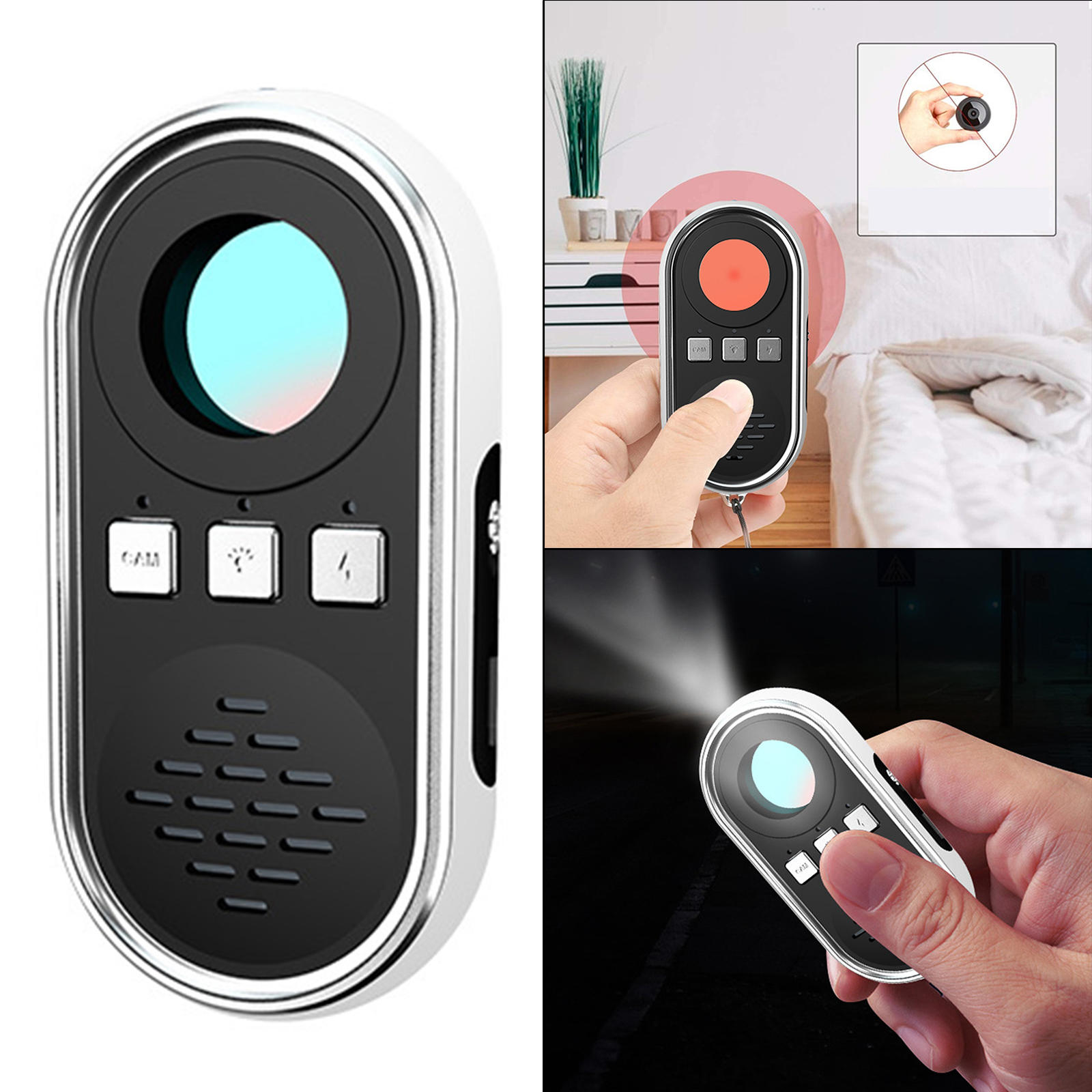 Camera Detector Dressing Room Bathroom Invisible Camera Finder Scanner