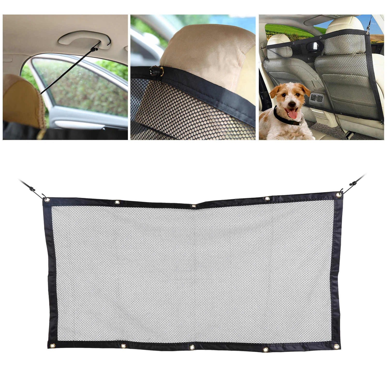 Auto Safety Car Dog Barrier Vehicle Backseat Baby Safety Divider for Pets
