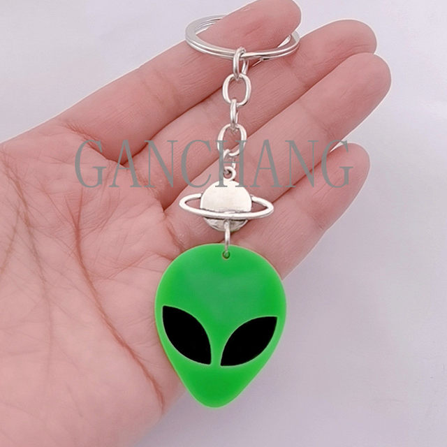 Amazon.co.jp: UFO キーホルダー エイリアン キーホルダー UFO