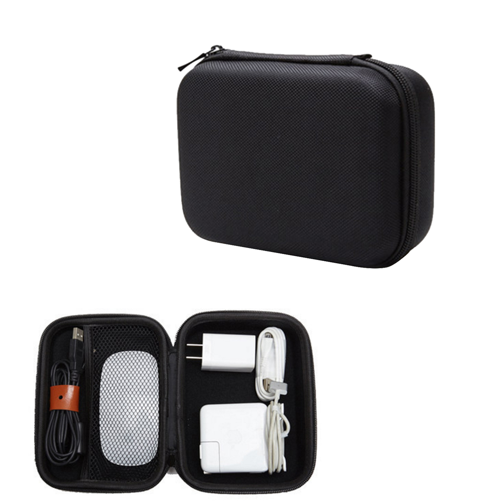 Electronics Cord Case Storage Organizer - Hard Eva Shell Weatherproof For