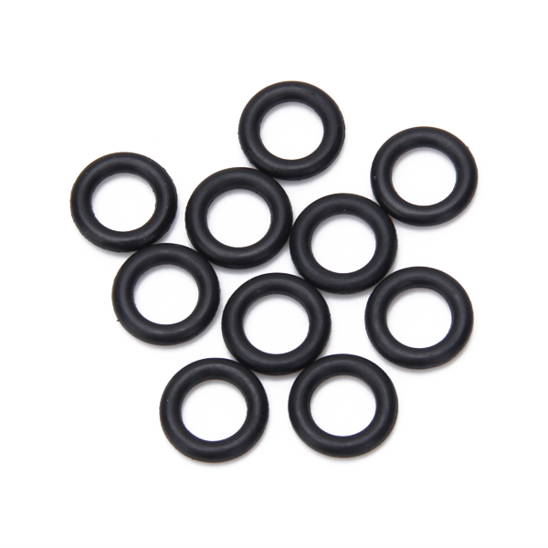 Pack100pcs Rubber  Machine O Rings Gun Needle Ink Tips Supplies Kit Black