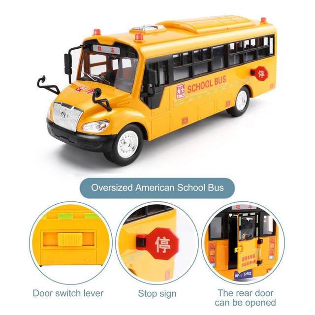 ibasenice 2 Pçs Ônibus Escolar De Brinquedo Ônibus De Inércia Carro De  Inércia Para Ônibus De Bebê Jogos De Condução Brinquedos Educativos  Brinquedo