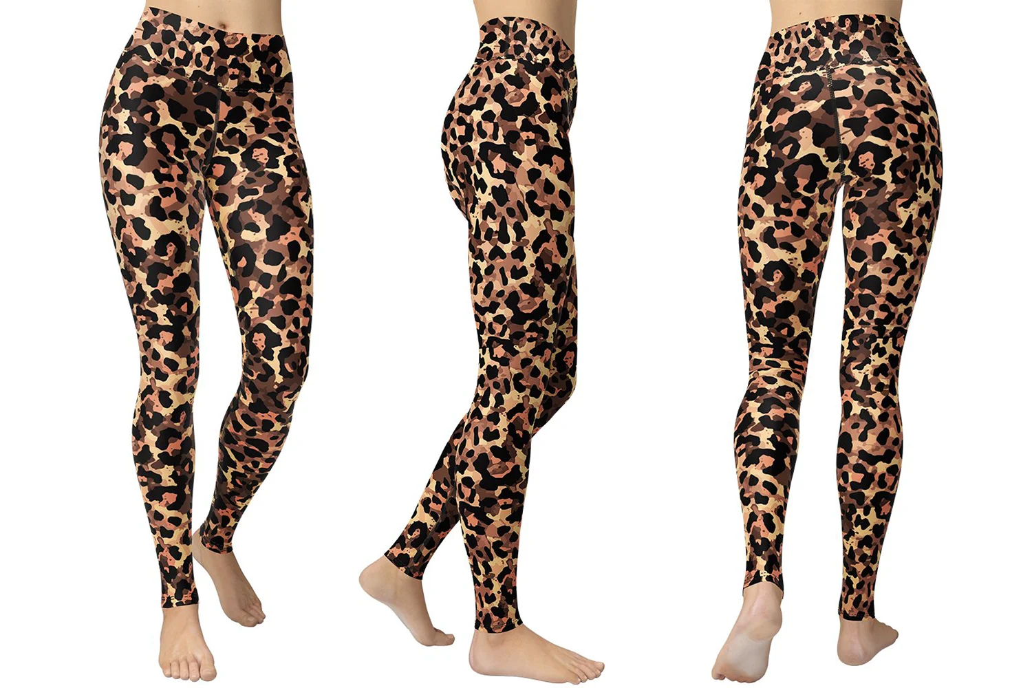 seasum leggings Gossina Women High Waist Leggings For Fitness Gym Clothing Women's Sexy Peach Hip Sports Pants Leopard Legging Animal Sportswear brown leggings