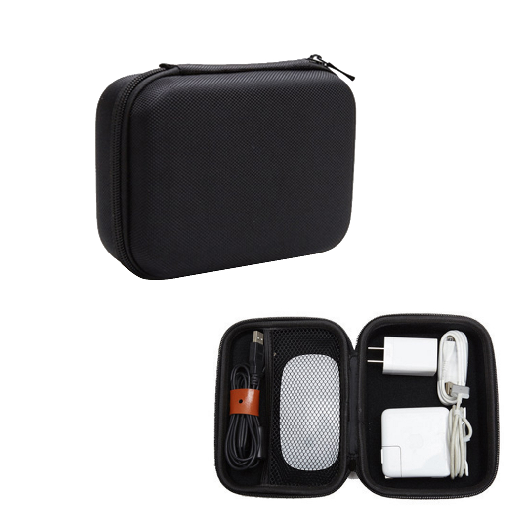 Electronics Cord Case Storage Organizer - Hard Eva Shell Weatherproof For