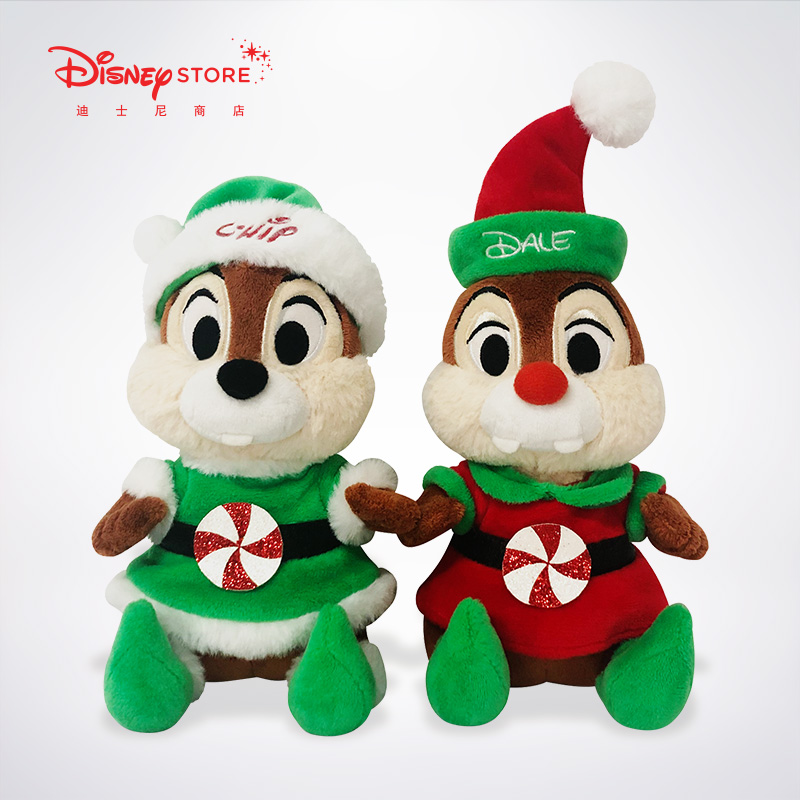 christmas chip and dale plush