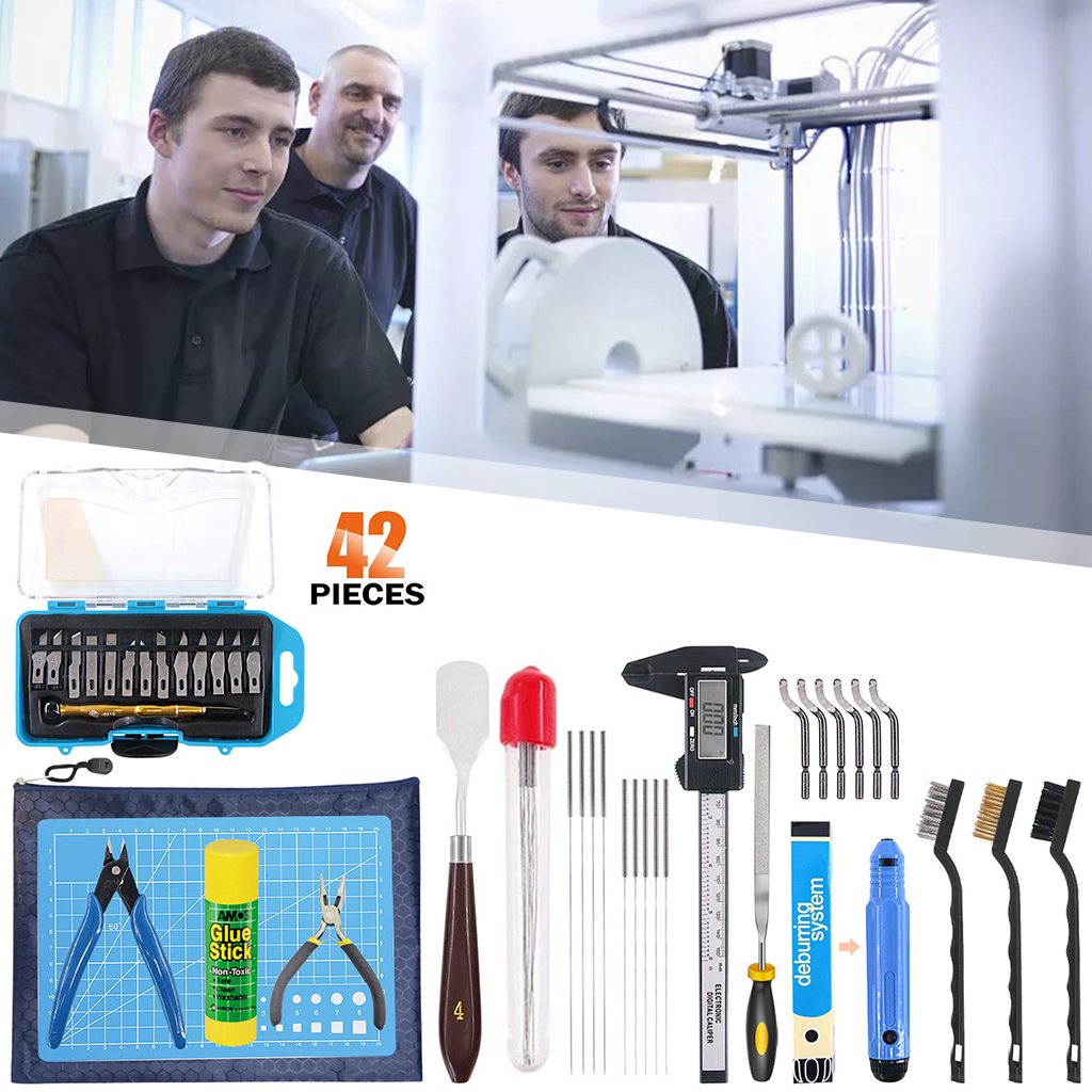 42XS 3D Printer Tools Kit DIY Cleaning and Disassembly Digital caliper Printing Accessories for Art Cutting Precision Carving