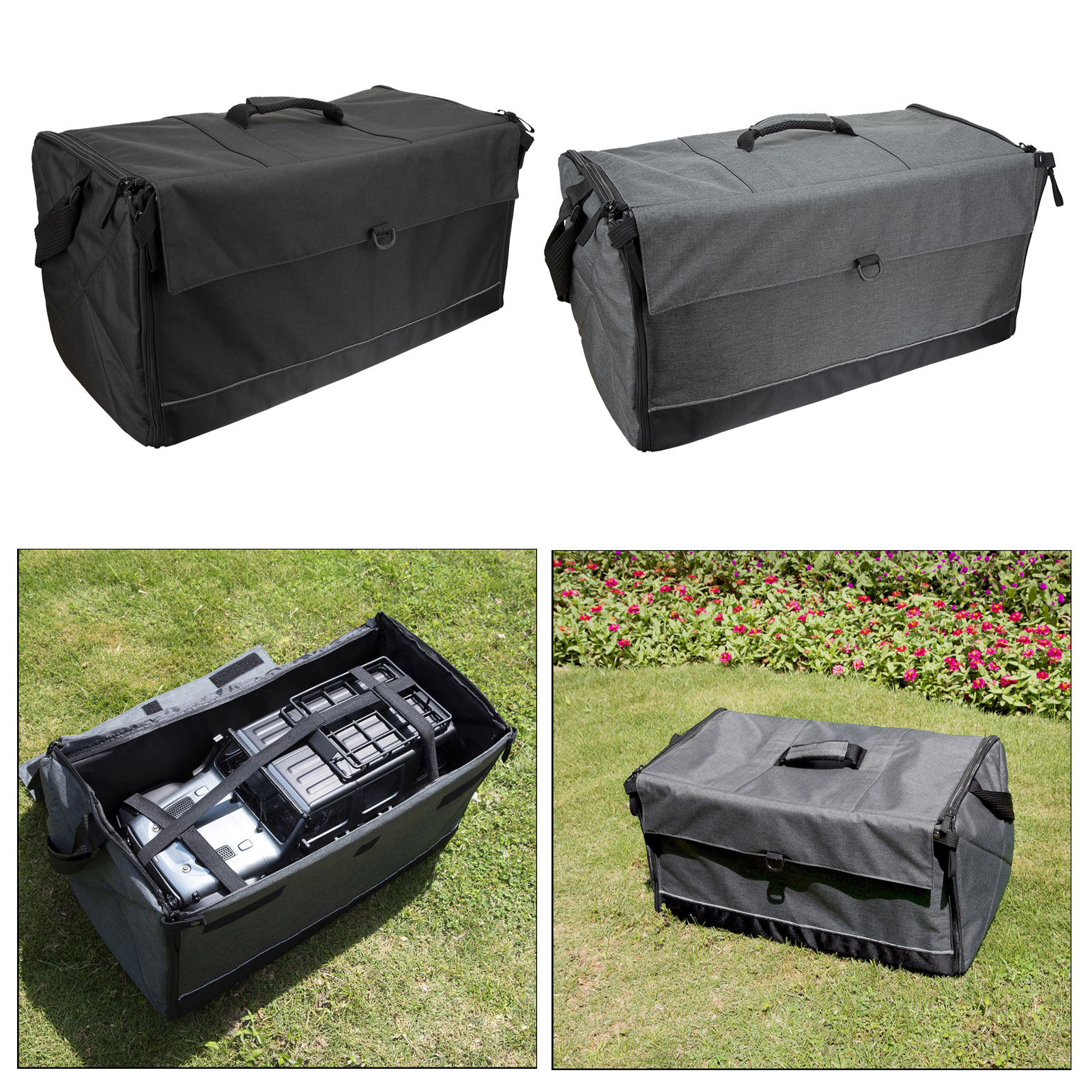 Portable Travel Carrying Case Storage Shoulder Bag Handbag for scx10 1:10 1:8 RC Model Car Buggy Monster Bigfoot