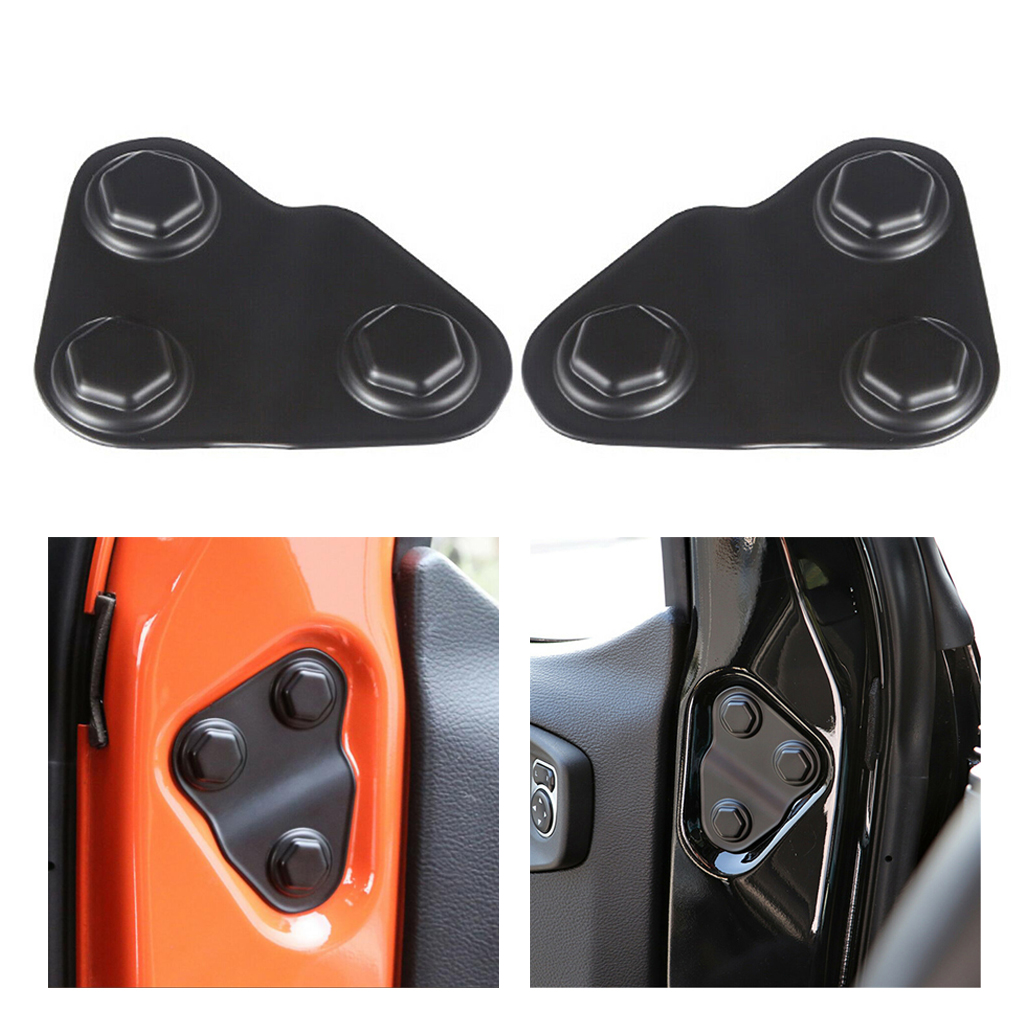Car Door Lock Screw Protector Cover Cap for  Wrangler JL 2018-2020