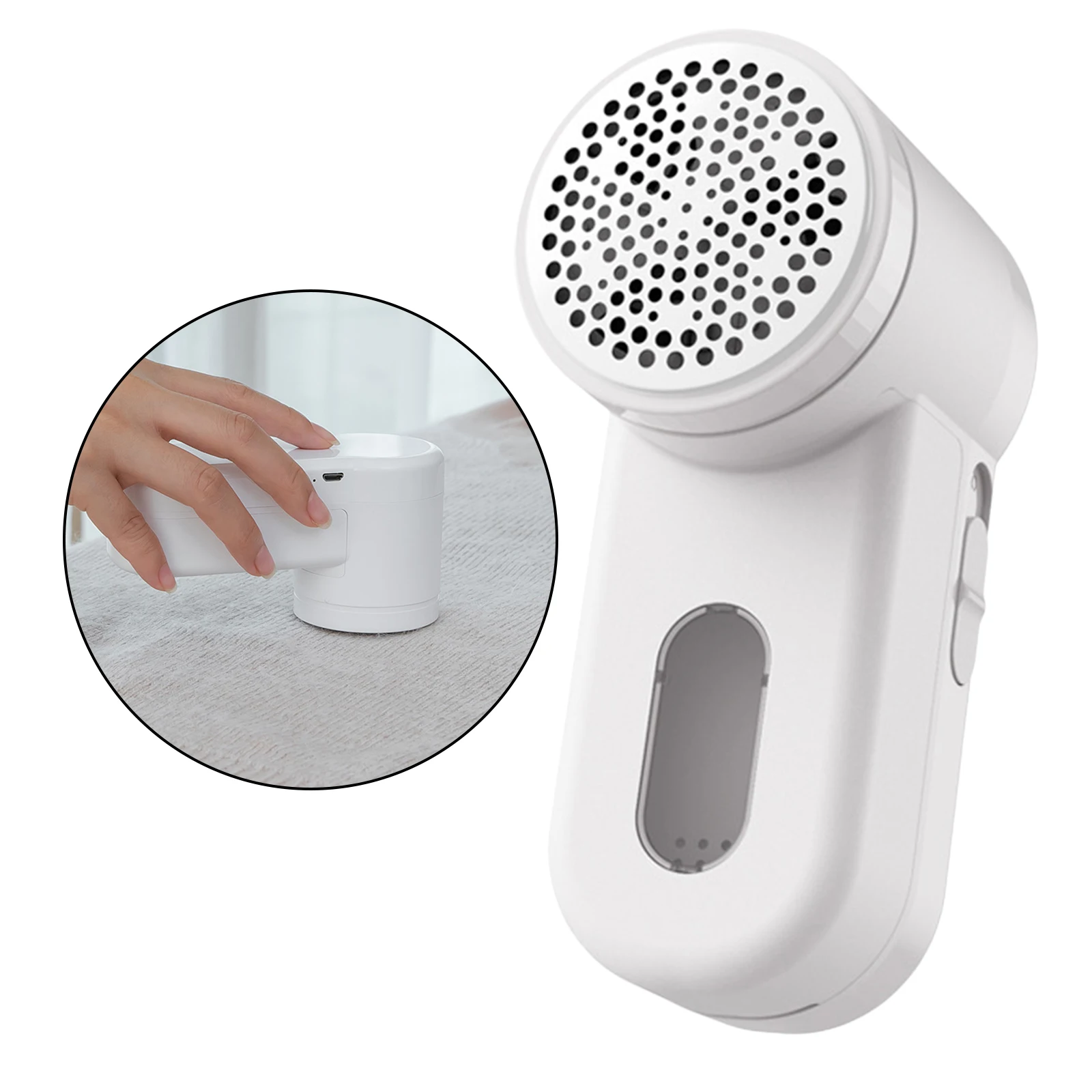 Portable Electric Lint Remover Battery Operated Lint Shavers ABS Coat Clothes Fuzz Pill Fluff Trimmer Cleaning Tool