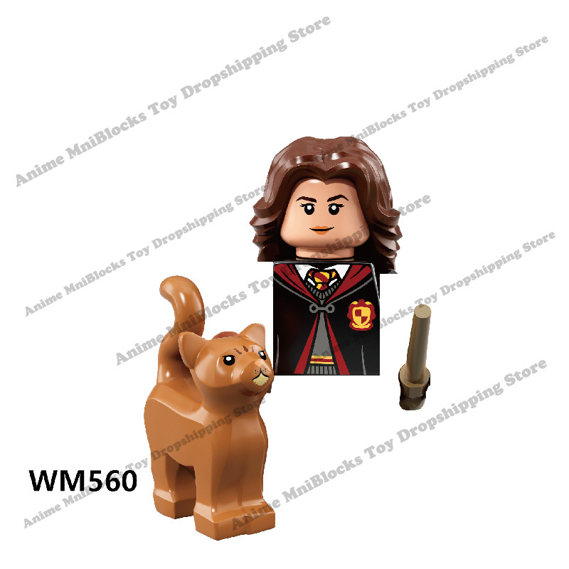 WM6040 WM6041 WM6059 Movies plastic Harried mini bricks action figure building blocks Assembly Toys for children birthday gifts