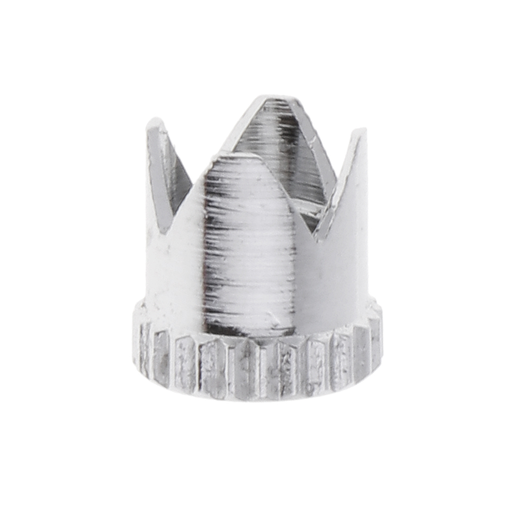 Airbrush brass crown needle caps air brush machine accessory part